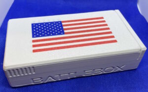 Battlebox 9mm (Holds 50) with USA Flag lid